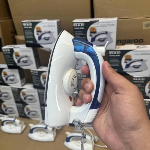 Lot Imported Flat Folding Traveling Steam Iron 1