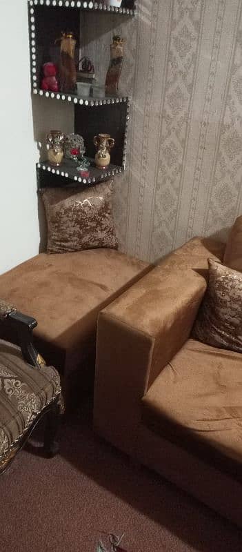 Beautiful L Shaped Sofa Set 1