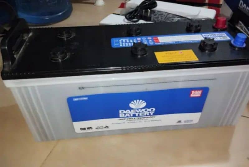 Daewoo battry 180 AMP 1  years warrnty03444/4108853 1