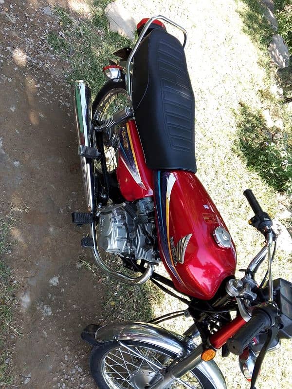 Honda 125 CG 2012 model for sale call number 03134947622 1