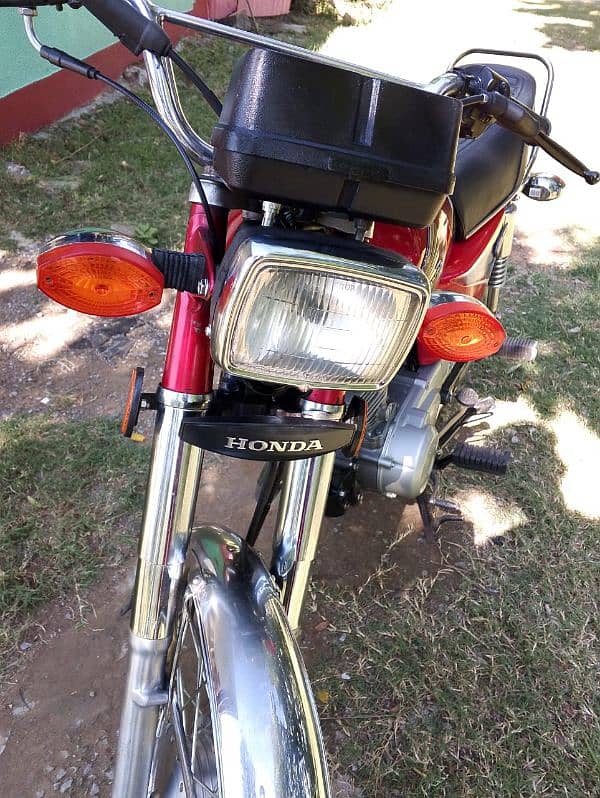 Honda 125 CG 2012 model for sale call number 03134947622 2