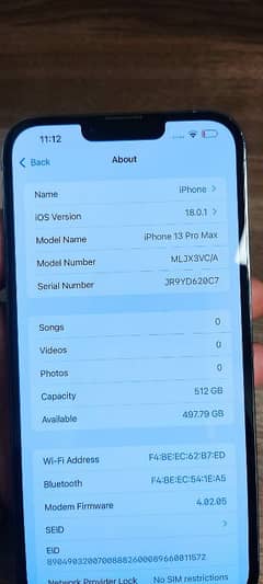 iphone 13 pro max pta 512gb