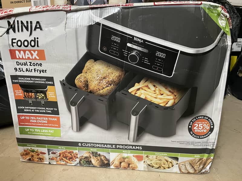 Ninja Foodi MAX Dual Zone Air Fryer AF400UK (NEW) 3