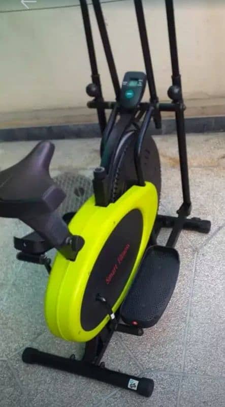 exercise cycle elliptical cross trainer back seated bike spin bike 18