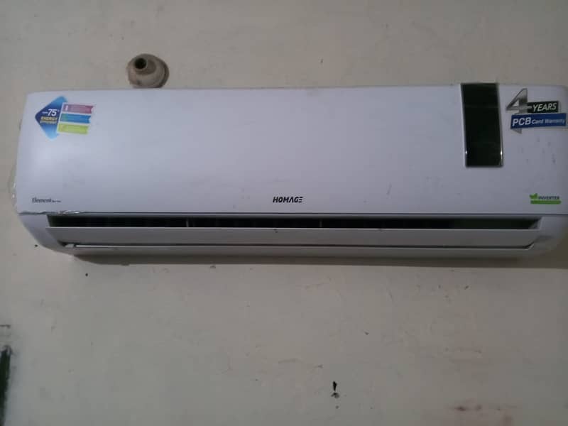 Inverter 1.5 Ton  AC Homage 1 Season Used l Excelent Condition 0