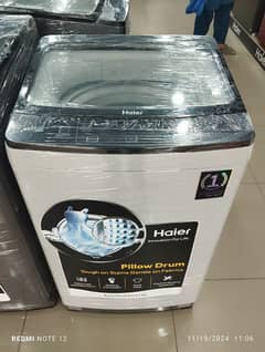 Fully Automatic Haier washing machine 8.5 KG Available Discount Rate