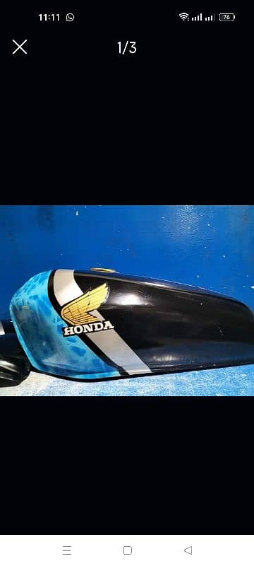 Honda 125 old tanki both quality 0