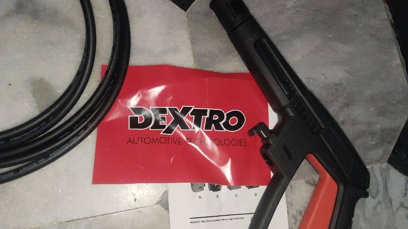 DeXTRO DX-110 pressure washer machine . . 7