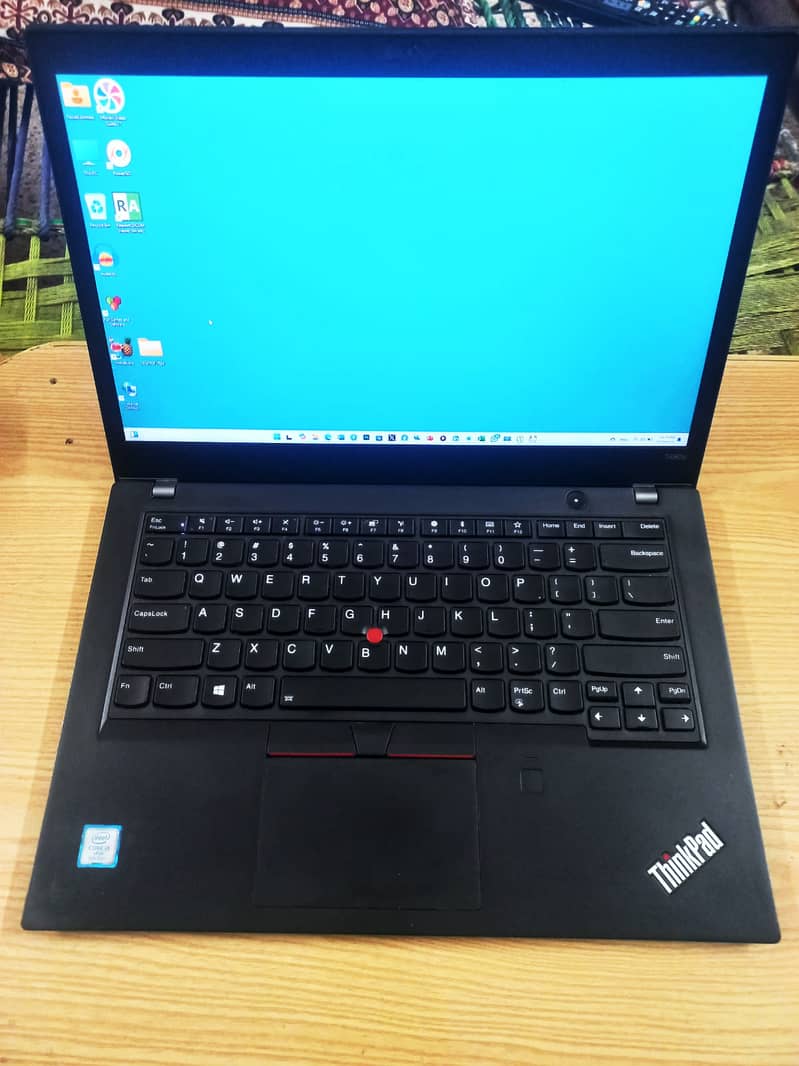 Lenovo ThinkPad T480s, Core i5-8th Gen, 14" FHD Laptop 1