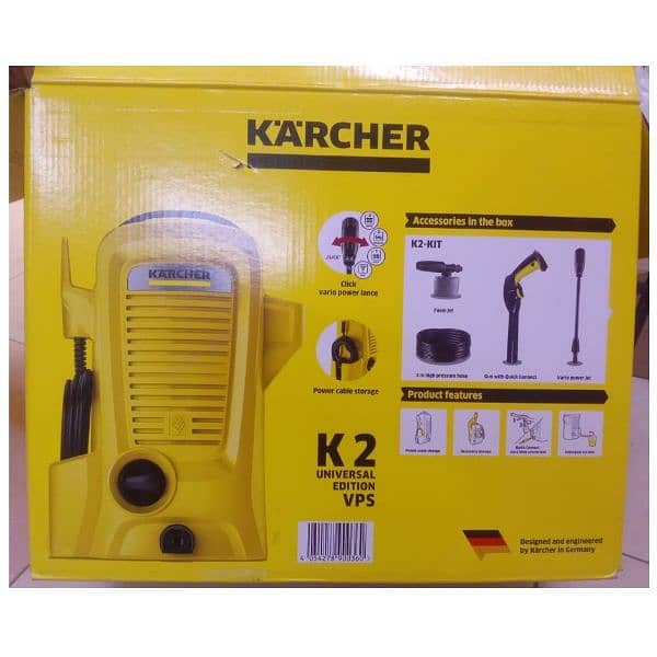 KARCHER K2 German High Pressure Car Washer 110 Bar, Universal Edition 8