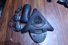 Polycom Soundstation 2 Expandable Conference Phone with Two Ext. Mics