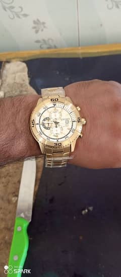 Golden Special Citizens watch  for  sale urgent basis