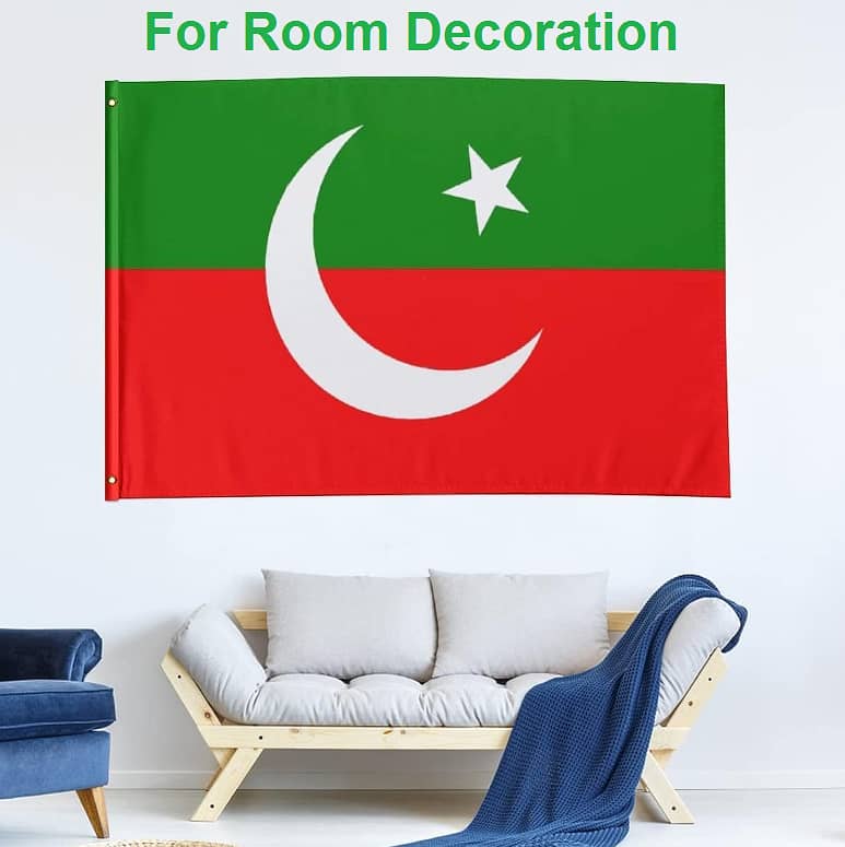 Indoor Flag & Pole for Executive,Country Flag, USA Flag PTI Table Flag 18