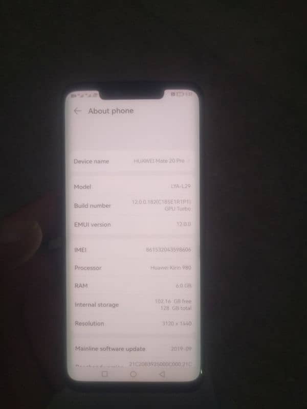 Huawei mate 20 pro exchange possible location ghazi trbela 1