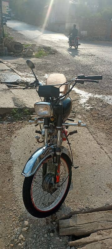 70cc bike for sale in good condition 3