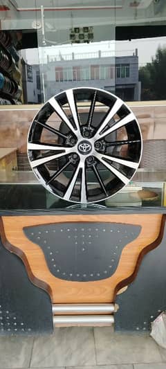 15 inches Alloy wheels