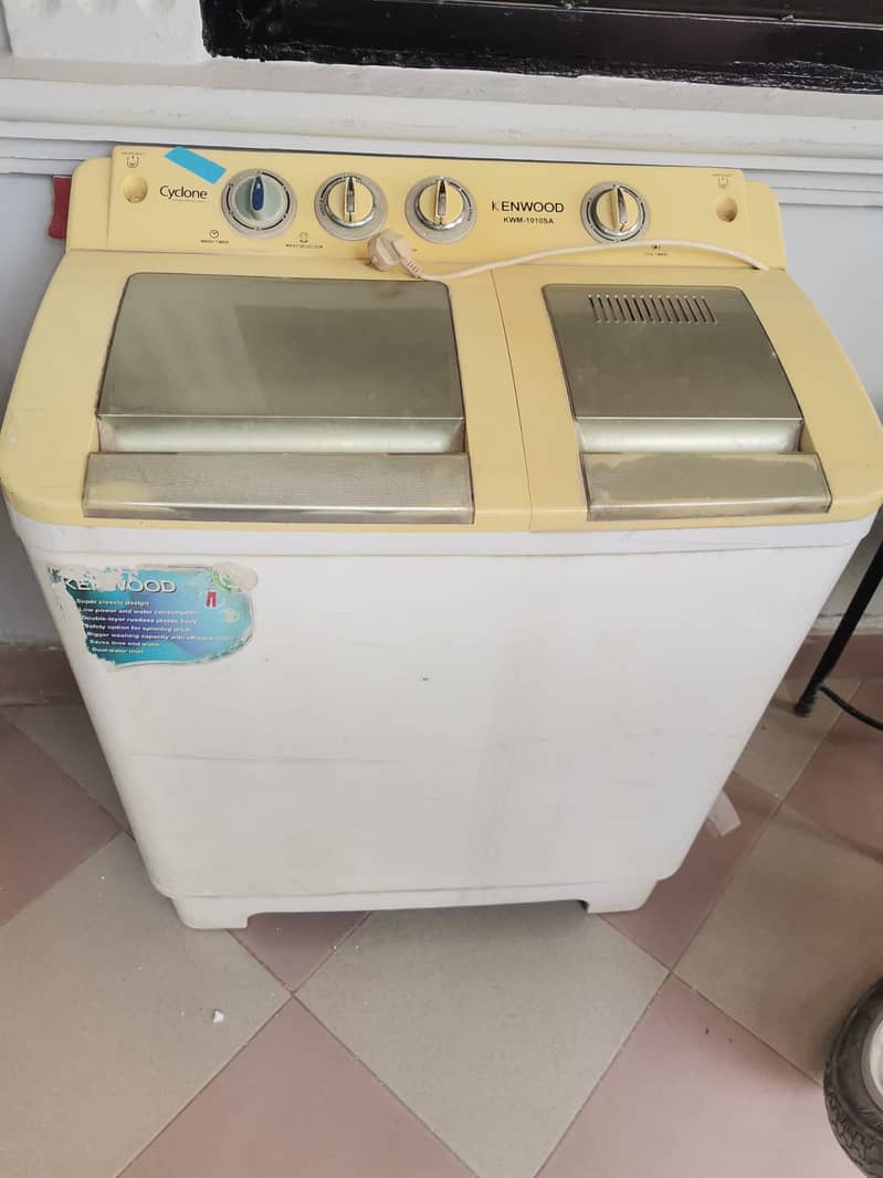 Kenwood washing machine 3