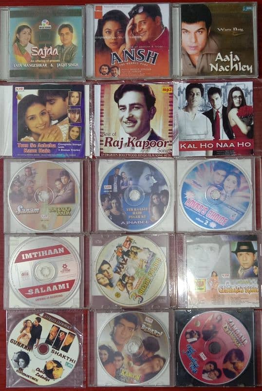 Audio and video CDs 3