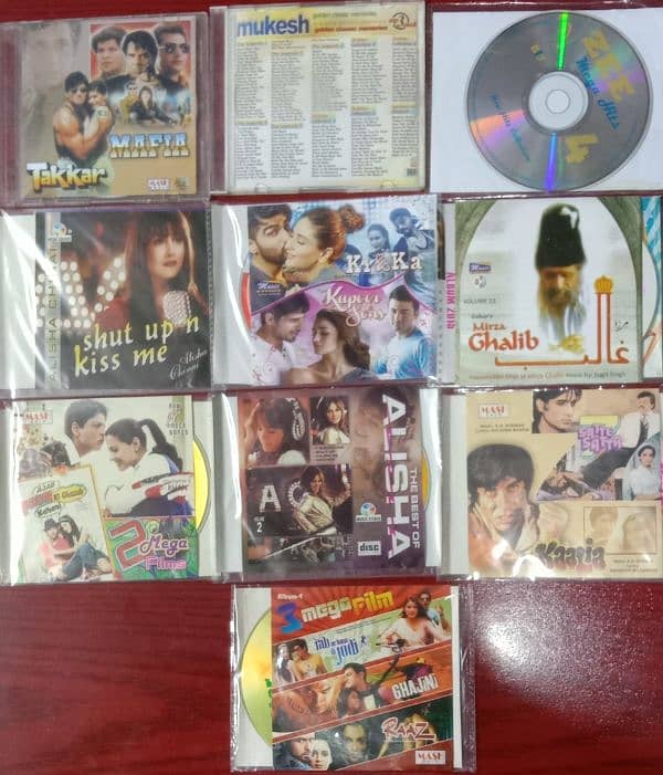 Audio and video CDs 4