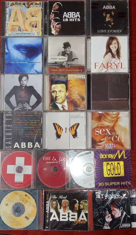 Audio and video CDs 5