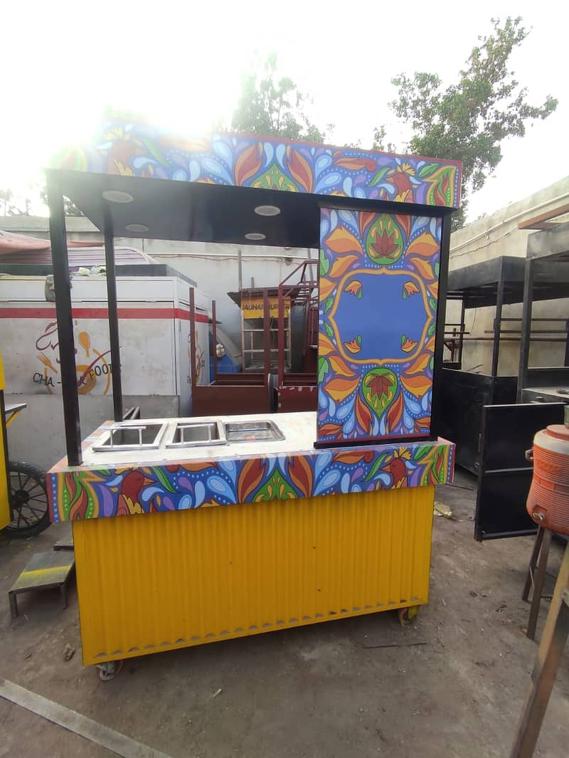 Towable Fries Stall , Burger stall, waffle, Juice, Cart, Shawarma 8