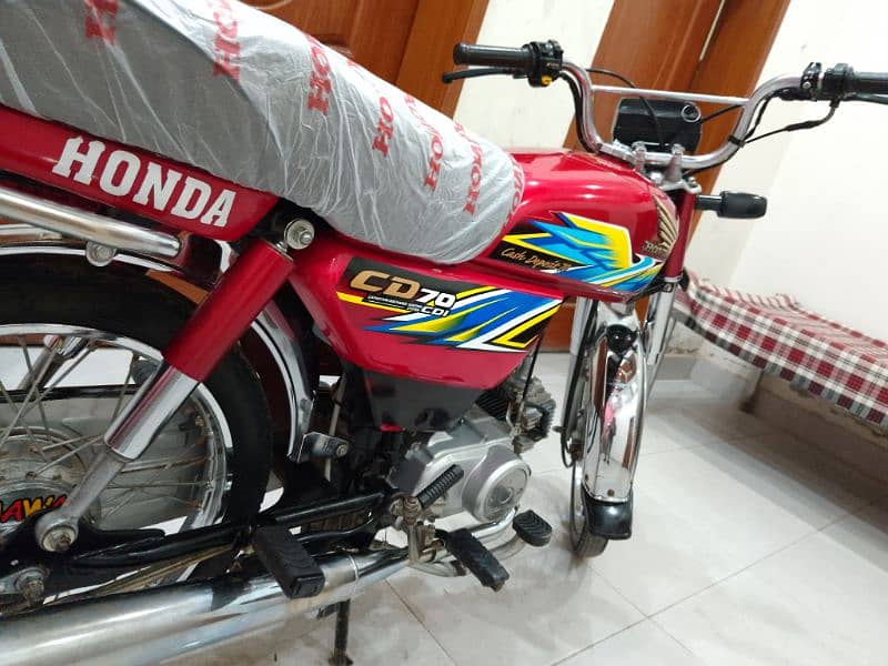 Honda CD70 New (2021) All Punjab Number, Call 03021503414 1