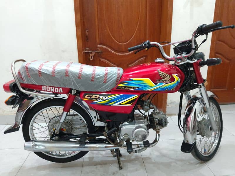 Honda CD70 New (2021) All Punjab Number, Call 03021503414 3