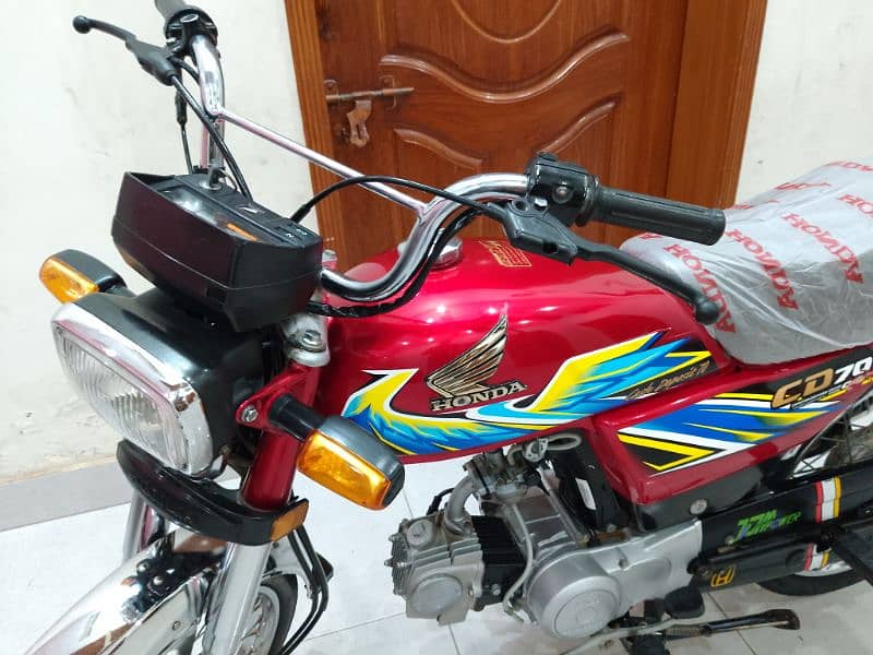 Honda CD70 New (2021) All Punjab Number, Call 03021503414 4