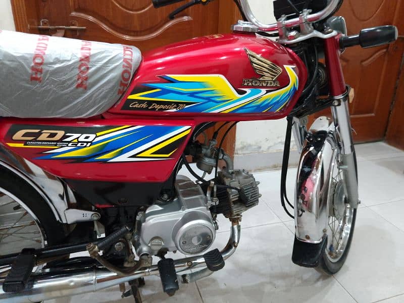 Honda CD70 New (2021) All Punjab Number, Call 03021503414 10