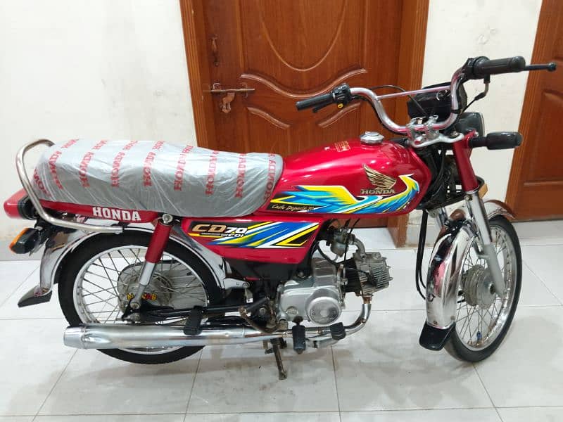 Honda CD70 New (2021) All Punjab Number, Call 03021503414 12