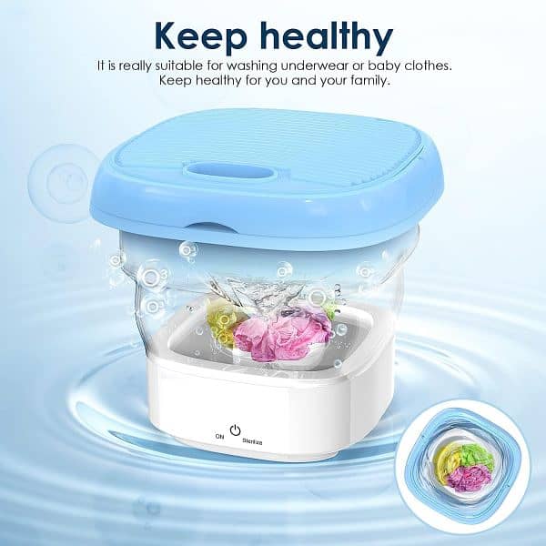 Semi-automatic Mini Folding Washing Machine With Dryer Good Quality 2