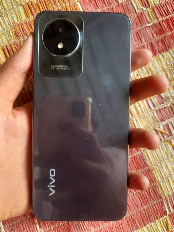 I sale my phone vivo y 02t for all set condition 4 64 gb and black clr 2