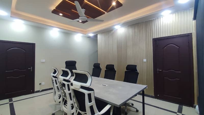 Furnished Independent House For Office Is Available For Rent 4