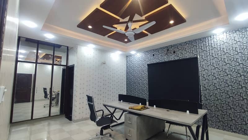 Furnished Independent House For Office Is Available For Rent 6