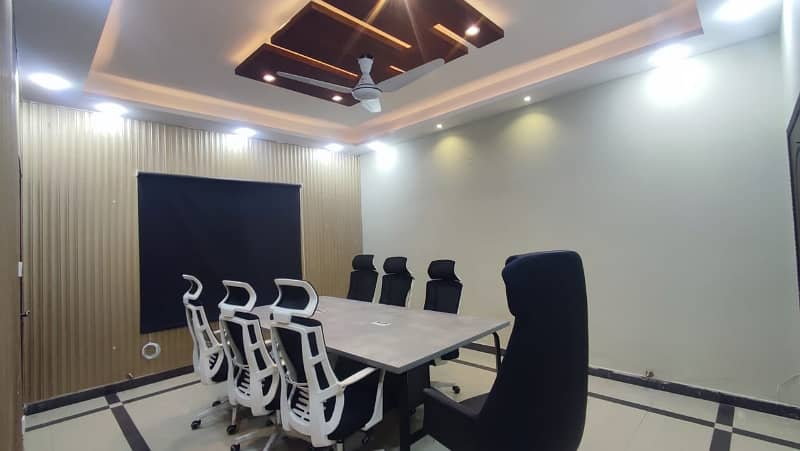 Furnished Independent House For Office Is Available For Rent 11