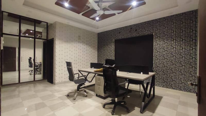 Furnished Independent House For Office Is Available For Rent 13