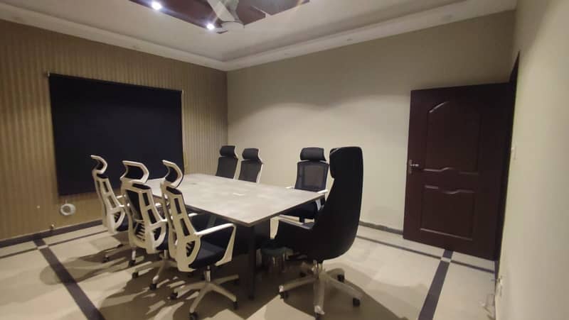 Furnished Independent House For Office Is Available For Rent 14