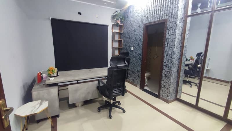 Furnished Independent House For Office Is Available For Rent 16