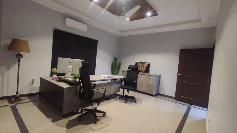 Furnished Independent House For Office Is Available For Rent 23