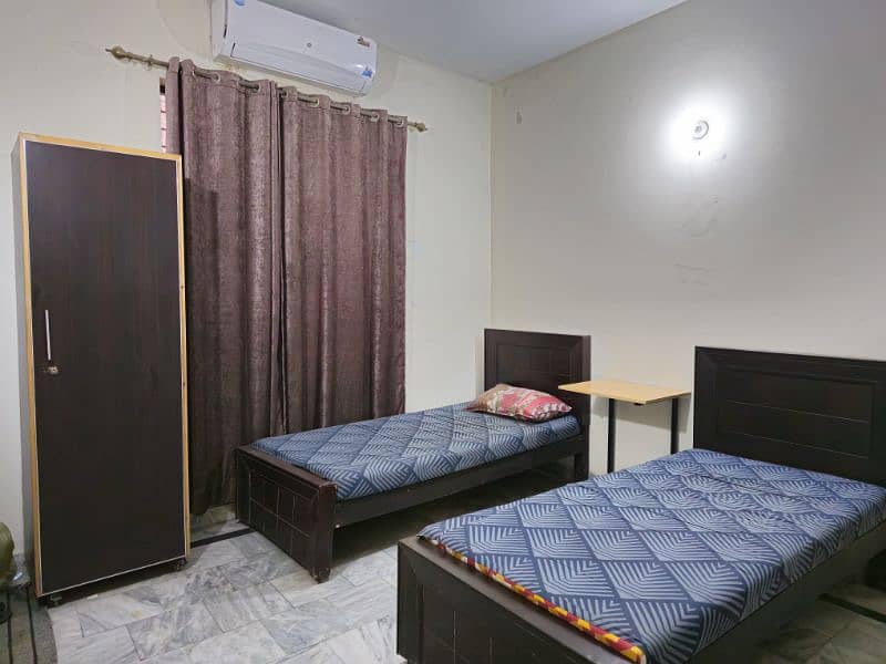 Furnished Hostel for Boys Monthly rent near Arfa ITU University Lahore 1