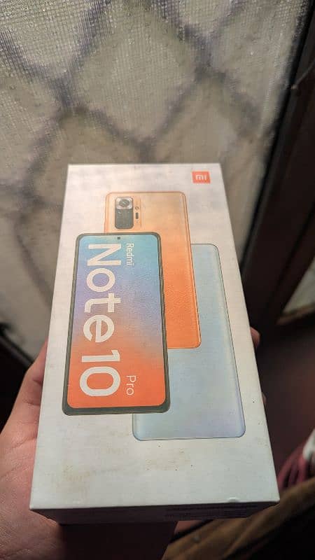 redmi note 10 pro 6/128 single sim approved 1