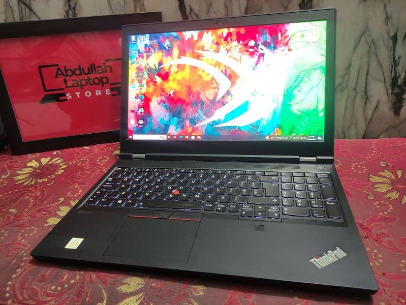 Lenovo Thinkpad P15 (Beast Workstation) 4K Display (1075H)4gb DDR6 GPU 1