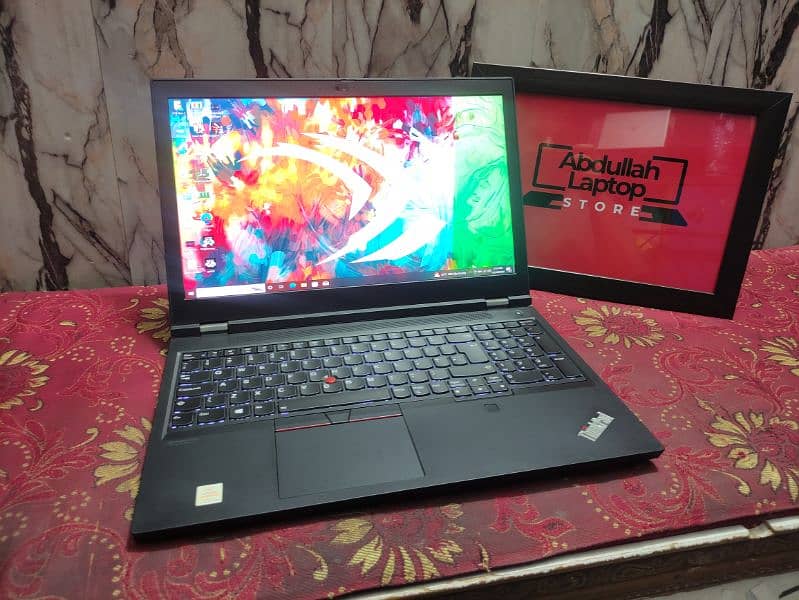 Lenovo Thinkpad P15 (Beast Workstation) 4K Display (1075H)4gb DDR6 GPU 9