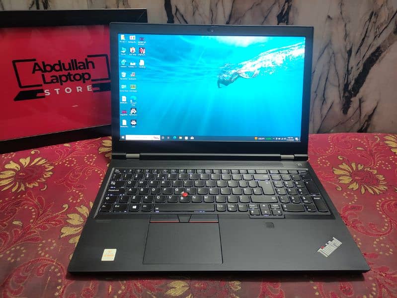 Lenovo Thinkpad P15 (Beast Workstation) 4K Display (1075H)4gb DDR6 GPU 11