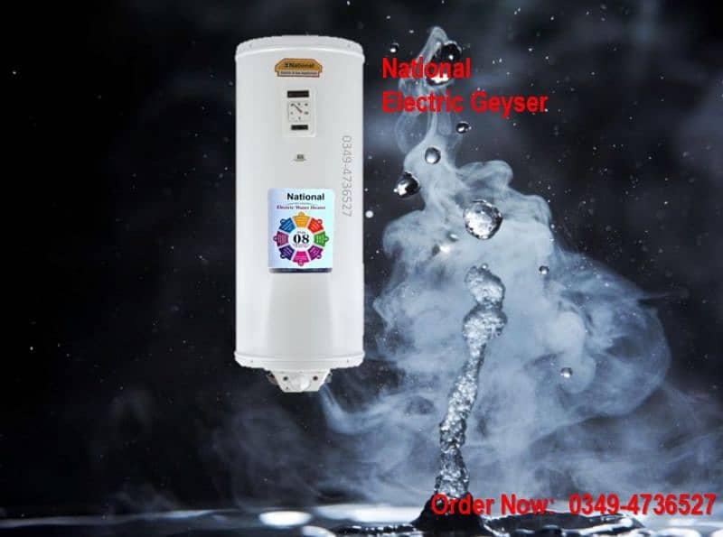 50 Litter National Electric Geyser / Electric Water Heater / Electric 0