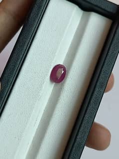 Beautiful Natural Mozambique Ruby 2.68 CT certified