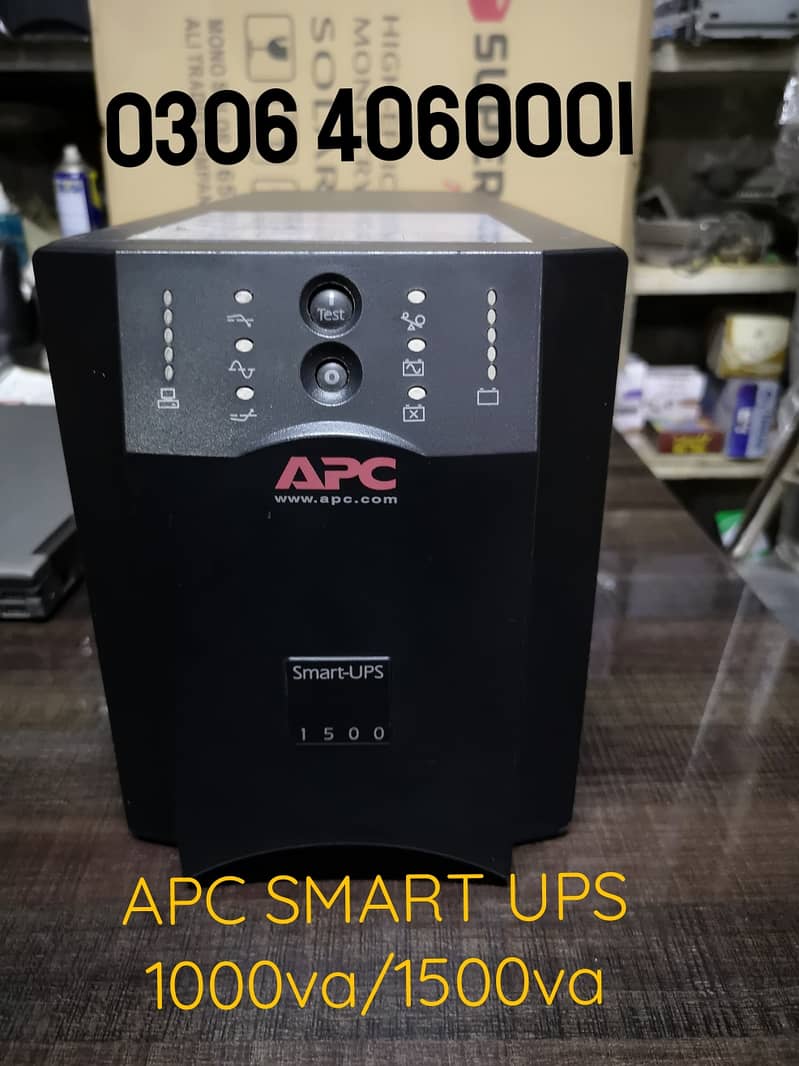 APC ups 750VA,1000VA,1500VA,3000VA,5000VA, LONG BACKUP MODEL 2