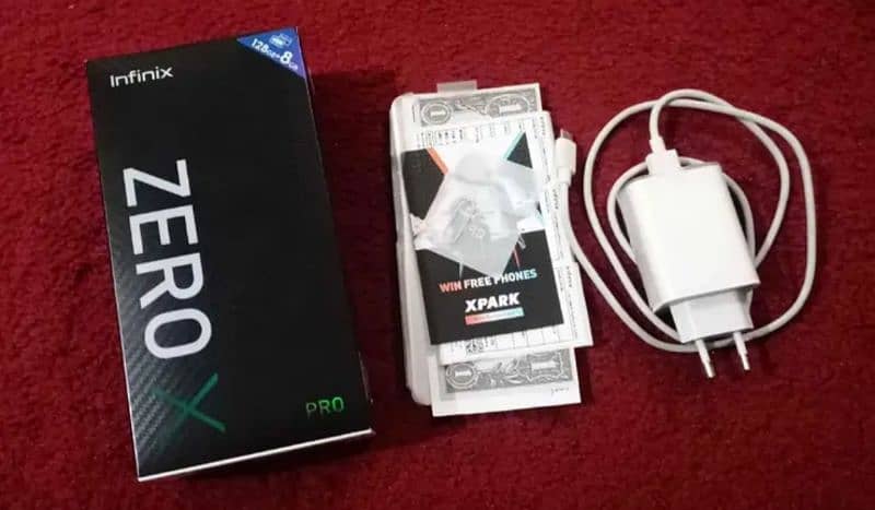 infinix zero x pro 8/128gb ram box charge sab Sath hai. 1