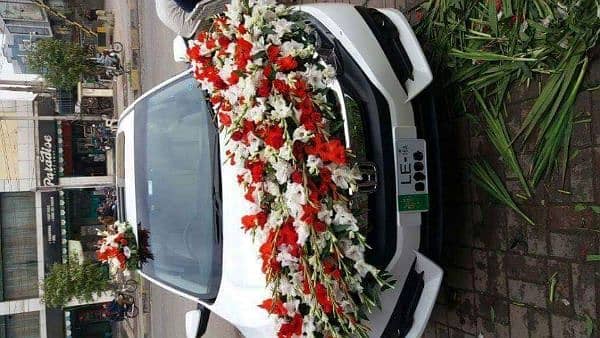 Room and car decore with fresh flowers 8