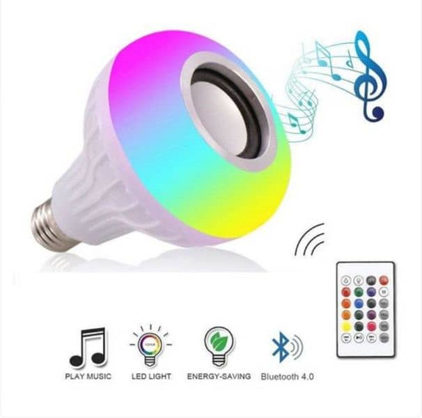 RGB Bluetooth speaker With different colours light 1